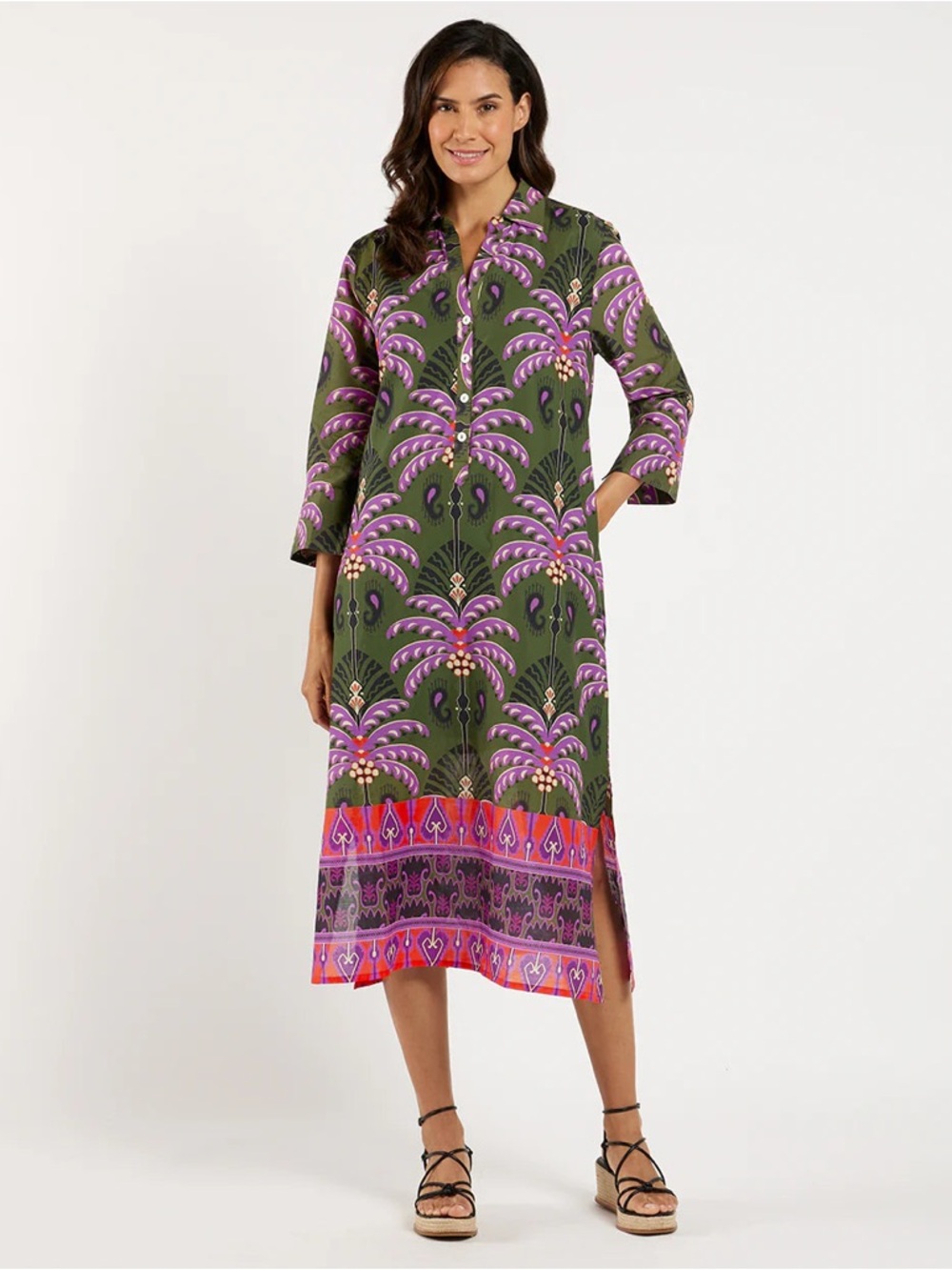 NWT JUDE CONNALLY - KALLAN DRESS COTTON VOILE - Picture 2 of 4
